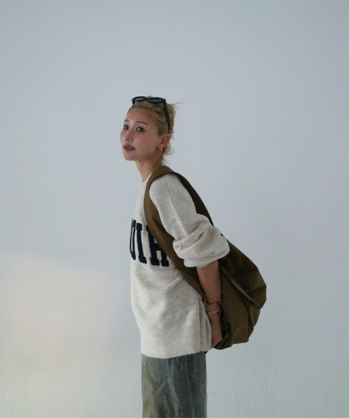 model：H163 着用サイズ：FREE