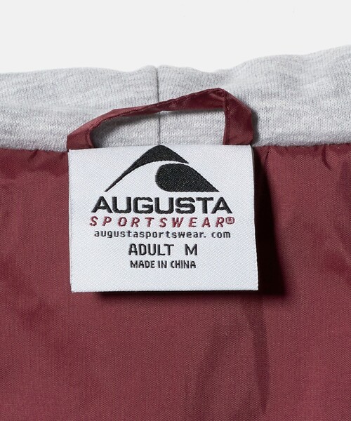 Steven Alan(スティーブンアラン)の「<AUGUSTA SPORTSWEAR> HOODED JACKET/アウター(ナイロンジャケット・メンズ・ワイン/パープル/ダークグリーン・L/M)」の7枚目の写真