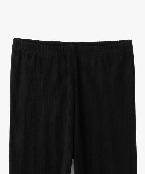 Honeys(ハニーズ)の「【ハニぽか・静電気軽減加工・吸湿発熱・保温】あったか発熱レギンス(レギンス/スパッツ・レディース・スミクロ/ブラック・S/M/LL/L)」の9枚目の写真