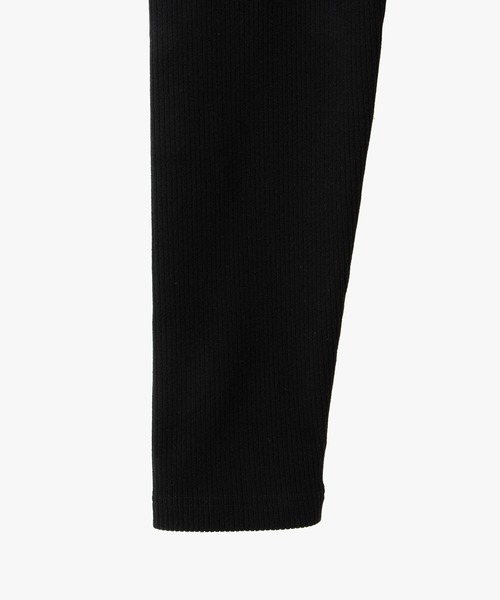 Honeys(ハニーズ)の「【ハニぽか・静電気軽減加工・吸湿発熱・保温】あったか発熱レギンス(レギンス/スパッツ・レディース・スミクロ/ブラック・S/M/LL/L)」の10枚目の写真