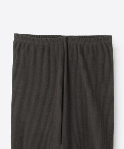 Honeys(ハニーズ)の「【ハニぽか・静電気軽減加工・吸湿発熱・保温】あったか発熱レギンス(レギンス/スパッツ・レディース・スミクロ/ブラック・S/M/LL/L)」の13枚目の写真