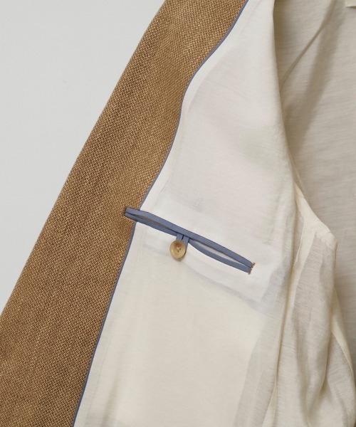 Boyfriend Linen Jacket（テーラードジャケット）｜TODAYFUL（トゥデイ