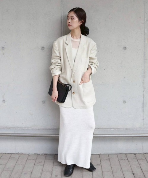 Boyfriend Linen Jacket（テーラードジャケット）｜TODAYFUL（トゥデイ
