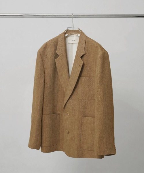 Boyfriend Linen Jacket（テーラードジャケット）｜TODAYFUL（トゥデイ