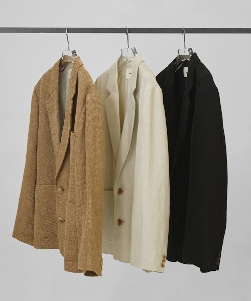 Boyfriend Linen Jacket（テーラードジャケット）｜TODAYFUL（トゥデイ