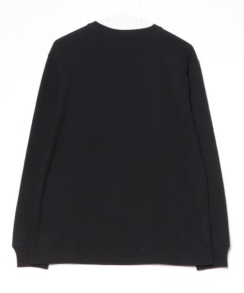 NEW ERA（ニューエラ）の「ニューエラ  LS CT TEE BOX PATTERN BLK（Tシャツ/カットソー・メンズ・ブラック・M/L/LL）」の2枚目の写真