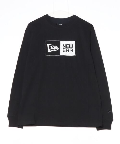 NEW ERA（ニューエラ）の「ニューエラ  LS CT TEE BOX PATTERN BLK（Tシャツ/カットソー・メンズ・ブラック・M/L/LL）」の8枚目の写真