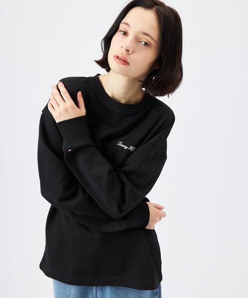 セール】【オンライン限定】裏毛スモールロゴスウェット（スウェット