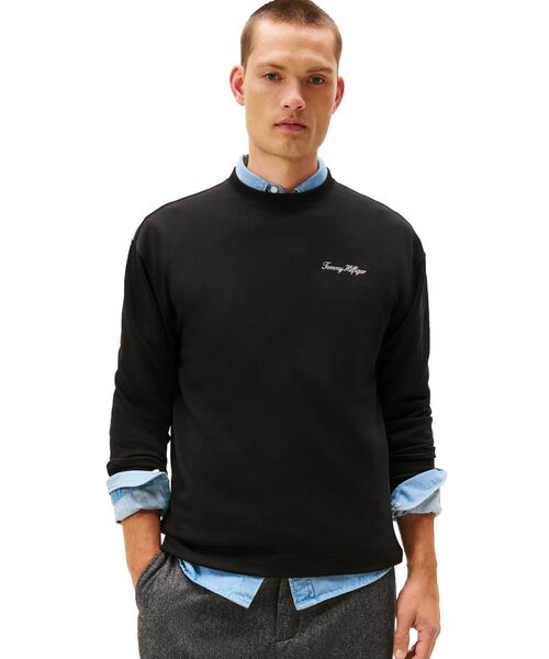 セール】【オンライン限定】裏毛スモールロゴスウェット（スウェット