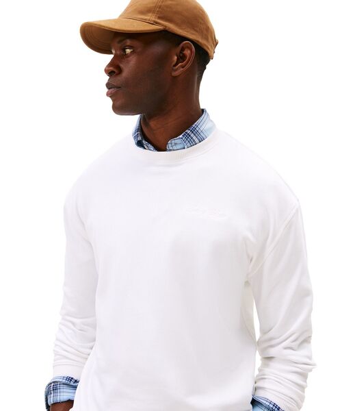 TOMMY HILFIGER(トミーヒルフィガー)の「【オンライン限定】裏毛スモールロゴスウェット(スウェット・メンズ・ブラック/グリーン/ホワイト・MEDIUM/X-LARGE/LARGE/SMALL)」の13枚目の写真