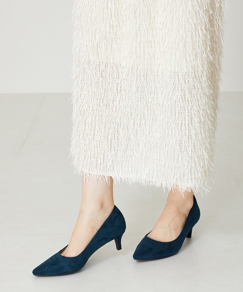 MISCH MASCH（ミッシュマッシュ）の「跳べるパンプス ミドルヒール R-3202（パンプス・レディース・レッド/ネイビー/ブラック系その他/ブラック系その他3/グリーン/オレンジ/ベージュ/ブラック・36/35/34/42/41/40/39/38/37/43/33）」の6枚目の写真