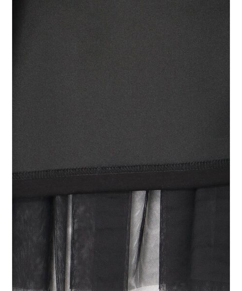 CALNAMUR(カルナムール)の「2WAYチュールオーバースウェットワンピース(ワンピース・レディース・ブラック/グレー・FREE)」の16枚目の写真