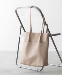 menue（メヌエ）の「A4対応 シンプル フェイクレザー トートバッグ（トートバッグ）」