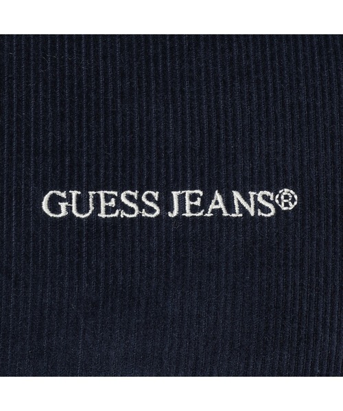 GUESS JEANS(ゲスジーンズ)の「GUESS JEANS Cropped Puffer パファージャケット 中綿ジャケット(ダウンジャケット/コート・レディース・ライトブラウン/ネイビー・X-LARGE/LARGE/MEDIUM/SMALL/X-SMALL)」の5枚目の写真