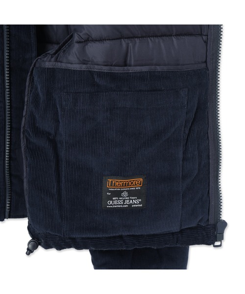 GUESS JEANS Cropped Puffer パファージャケット 中綿ジャケット