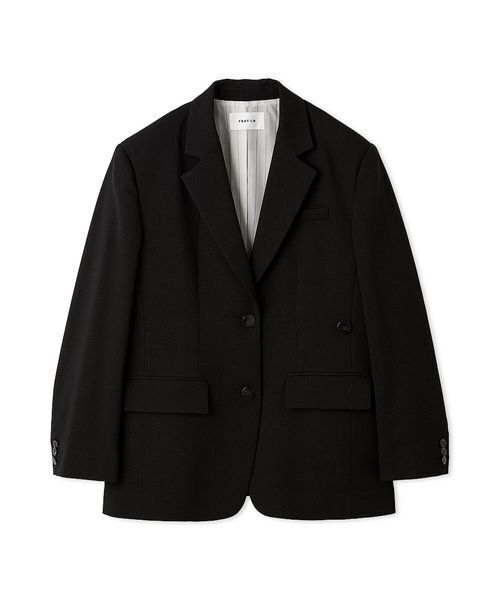 FRAY I.D(フレイアイディー)の「2wayビッグジャケット(テーラードジャケット・レディース・チェック/マルチ/ブラック・0/1)」の19枚目の写真