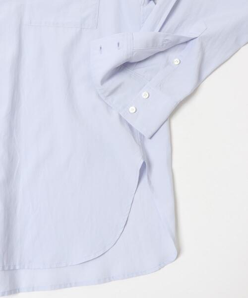 セール】ダブルボタンコットンヴィスコースシャツ（シャツ/ブラウス