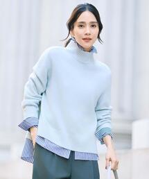 UNTITLED｜アンタイトルのニット/セーター（ブルー・ネイビー/青色系