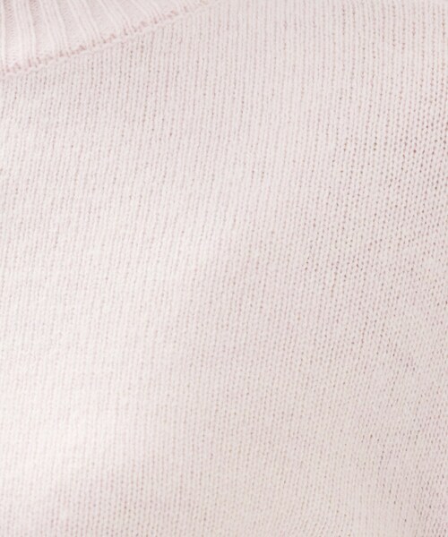 UNTITLED（アンタイトル）の「【8色展開/洗える】ウールカシミヤ ハイネックニット（ニット/セーター・レディース・オフホワイト/ナチュラル/ブラウン系その他/サックスブルー/グレー系3/ピンク/ブラウン系4/ライトパープル・00/02/04/44/48）」の15枚目の写真