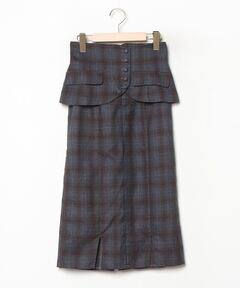 ｺｯﾄﾝﾋﾞｴﾗﾁｪｯｸｽｶｰﾄ（スカート）｜Vivienne Westwood（ヴィヴィアン