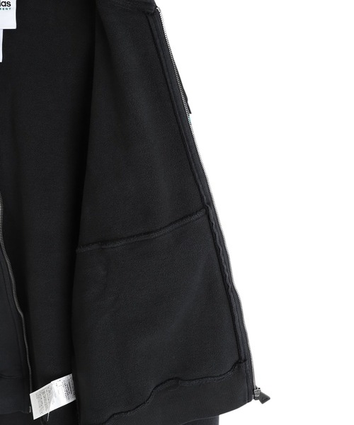 adidas Originals（アディダスオリジナルス）の「adidas Originals / アディダス オリジナルス：EQT HOODIE：JD0659[WAX]（パーカー・メンズ・ブラック・XL/M/L）」の7枚目の写真