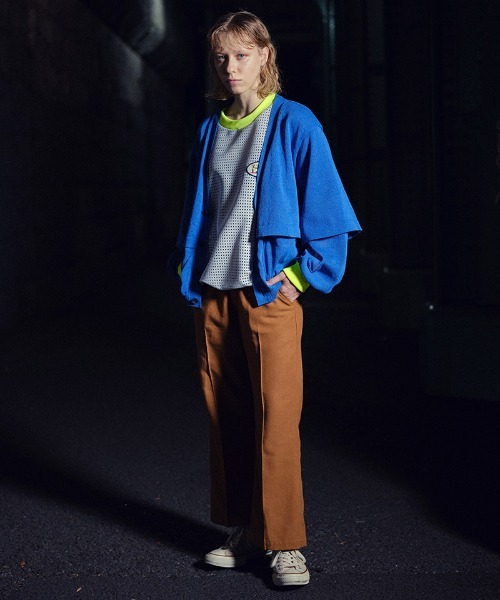 masterkey（マスターキー）の「mp14335-CHICAGO-PT ブーツカットクロップドパンツ(MK26S-P-13)（その他パンツ・メンズ・ブラック/キャメル・2/1）」の5枚目の写真