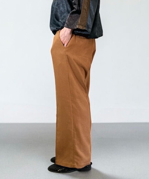 masterkey（マスターキー）の「mp14335-CHICAGO-PT ブーツカットクロップドパンツ(MK26S-P-13)（その他パンツ・メンズ・ブラック/キャメル・2/1）」の7枚目の写真