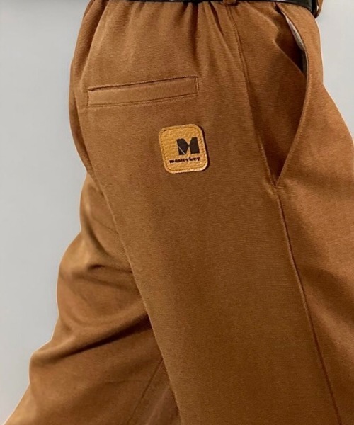 masterkey（マスターキー）の「mp14335-CHICAGO-PT ブーツカットクロップドパンツ(MK26S-P-13)（その他パンツ・メンズ・ブラック/キャメル・2/1）」の10枚目の写真