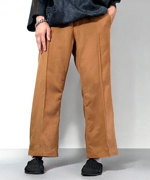 masterkey（マスターキー）の「mp14335-CHICAGO-PT ブーツカットクロップドパンツ(MK26S-P-13)（その他パンツ・メンズ・ブラック/キャメル・2/1）」の11枚目の写真