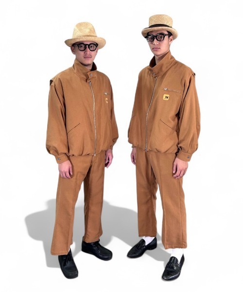 masterkey（マスターキー）の「mp14335-CHICAGO-PT ブーツカットクロップドパンツ(MK26S-P-13)（その他パンツ・メンズ・ブラック/キャメル・2/1）」の15枚目の写真