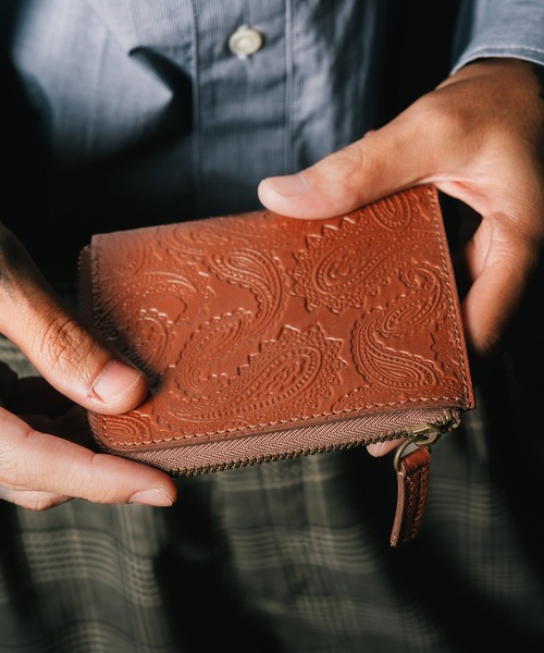 Paisley leather wallet（財布）｜Subciety（サブサエティ）の