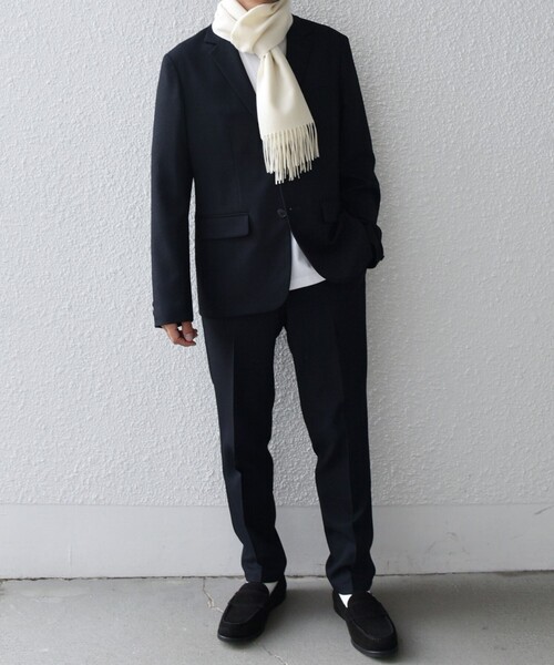 SHIPS any: カシミヤ ソリッド マフラー 25AW（マフラー）｜SHIPS any