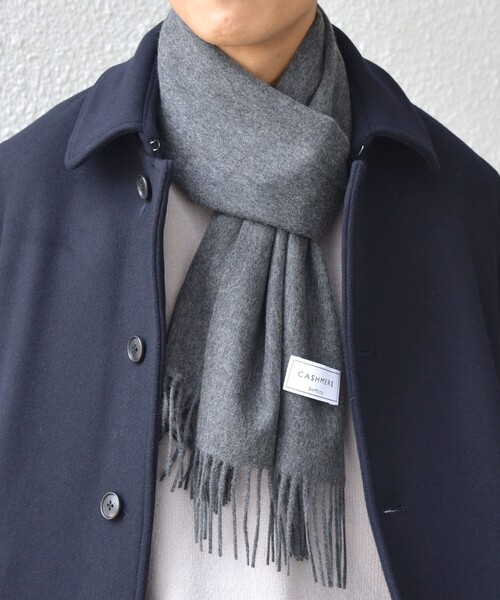 SHIPS any: カシミヤ ソリッド マフラー 25AW（マフラー）｜SHIPS any