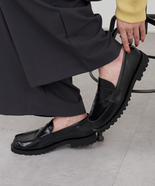 SHENERY(シーナリー)の「クラシックローファー(ローファー・レディース・ブラック・38/36/37)」の2枚目の写真