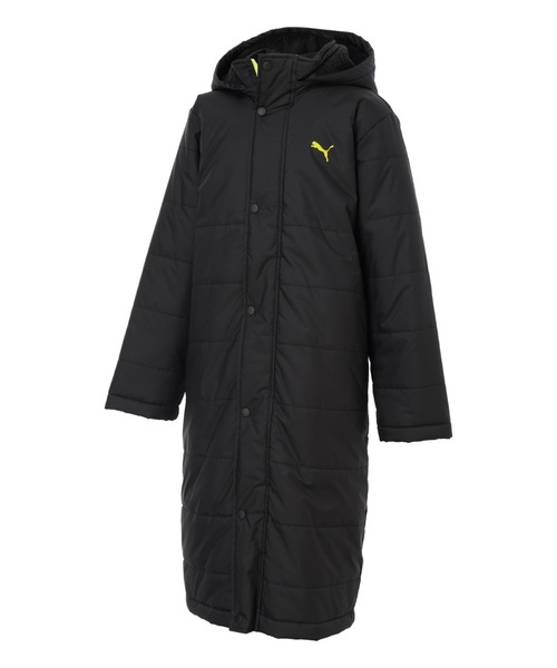 PUMA（プーマ）の「プーマ PUMA ACTIVE SPORTS ベンチコート（ダウンジャケット/コート・キッズ・ブラック/ネイビー・120cm/130cm/140cm/150cm/160cm）」の2枚目の写真