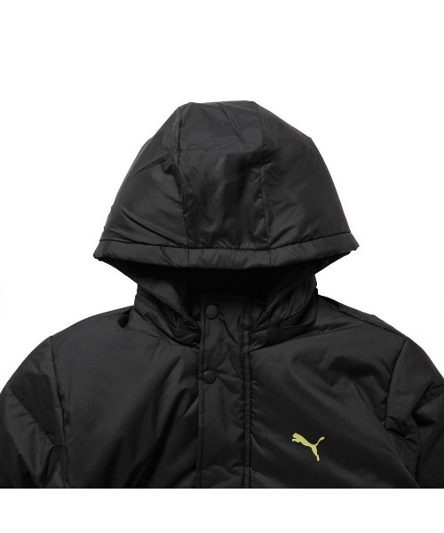 PUMA（プーマ）の「プーマ PUMA ACTIVE SPORTS ベンチコート（ダウンジャケット/コート・キッズ・ブラック/ネイビー・120cm/130cm/140cm/150cm/160cm）」の4枚目の写真