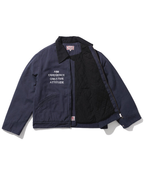 AECA(エイカ)の「AECA VINTAGE PIGMENT WORK JACKET-NAVY(デニムジャケット・レディース・その他・MEDIUM/LARGE/SMALL)」の14枚目の写真