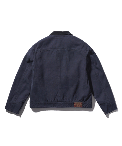 AECA(エイカ)の「AECA VINTAGE PIGMENT WORK JACKET-NAVY(デニムジャケット・レディース・その他・MEDIUM/LARGE/SMALL)」の13枚目の写真