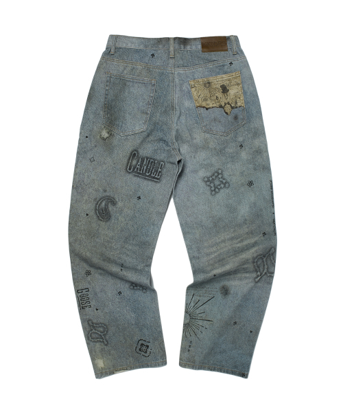 WKNDRS(ウィーキャンドース)の「MAGIC DENIM PANTS (DENIM)(デニムパンツ・レディース・その他・MEDIUM/LARGE/X-LARGE)」の1枚目の写真