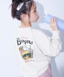 devirock（デビロック）の「綿100% デビラボ BIGシルエット プリント袖リブ 長袖Tシャツ（Tシャツ/カットソー）」