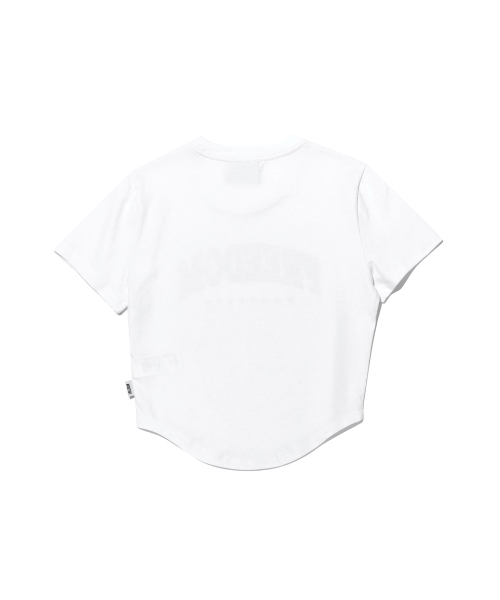 FREEDOM（フリーダム）の「アーチロゴクロップTシャツ（ホワイト）（Tシャツ/カットソー・レディース・その他・SMALL/MEDIUM）」の3枚目の写真