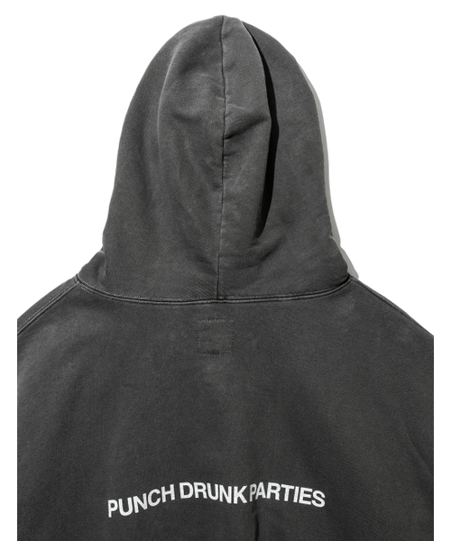 PUNCH DRUNK PARTIES(パンチドランクパーティーズ)の「Circle Logo Garment Dyed Hoodie (CHARCOAL)(パーカー・レディース・その他・1/2/0/3)」の20枚目の写真