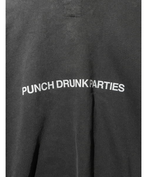 PUNCH DRUNK PARTIES(パンチドランクパーティーズ)の「Circle Logo Garment Dyed Hoodie (CHARCOAL)(パーカー・レディース・その他・1/2/0/3)」の21枚目の写真