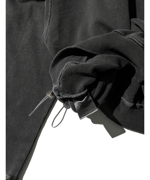 PUNCH DRUNK PARTIES(パンチドランクパーティーズ)の「Circle Logo Garment Dyed Hoodie (CHARCOAL)(パーカー・レディース・その他・1/2/0/3)」の11枚目の写真