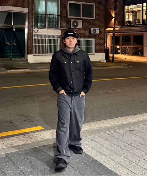 PUNCH DRUNK PARTIES(パンチドランクパーティーズ)の「Circle Logo Garment Dyed Hoodie (CHARCOAL)(パーカー・レディース・その他・1/2/0/3)」の13枚目の写真