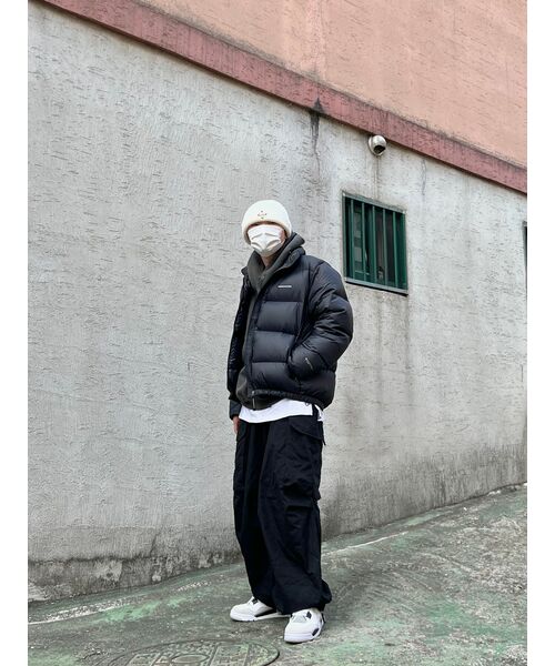 PUNCH DRUNK PARTIES(パンチドランクパーティーズ)の「Circle Logo Garment Dyed Hoodie (CHARCOAL)(パーカー・レディース・その他・1/2/0/3)」の10枚目の写真
