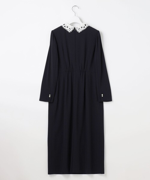 ANY SIS（エニィスィス）の「セレモニーダブルクロス ワンピース（ワンピース・レディース・ネイビー系・LARGE/MEDIUM/SMALL）」の11枚目の写真