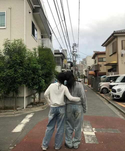 ASON(アズオン)の「DUSK DENIM PANTS / LIGHT-BLUE(デニムパンツ・レディース・その他・MEDIUM/SMALL)」の9枚目の写真