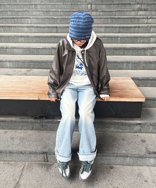 ASON(アズオン)の「DUSK DENIM PANTS / LIGHT-BLUE(デニムパンツ・レディース・その他・MEDIUM/SMALL)」の11枚目の写真