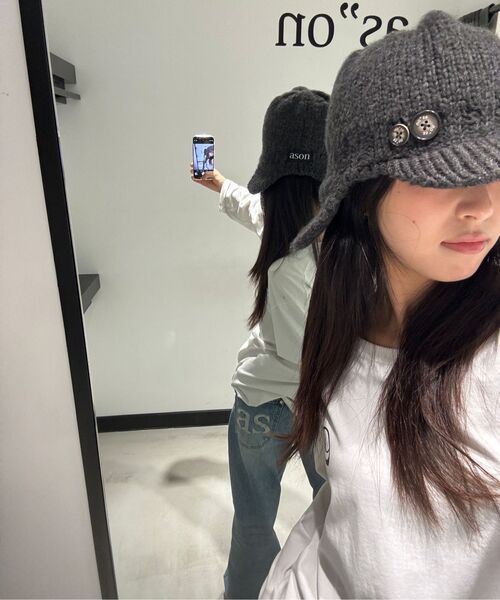 ASON(アズオン)の「DUSK DENIM PANTS / LIGHT-BLUE(デニムパンツ・レディース・その他・MEDIUM/SMALL)」の15枚目の写真